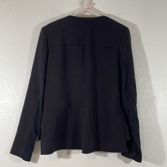 Simply Vera Vera Wang Women's Black Tailored-jackets Size Medium - Picture 2 of 5